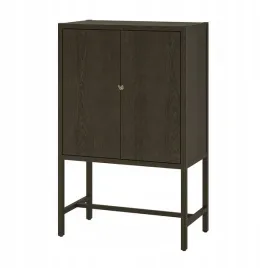 ikea-stockholm-2025-szafka-2-drzwi-okl-deb-ciemnobrazowy-80x40x126-cm