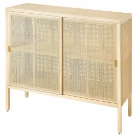 ikea-stockholm-2025-szafka-z-drzwiami-przesuwnymi-rattan-sosna-125x47x110cm