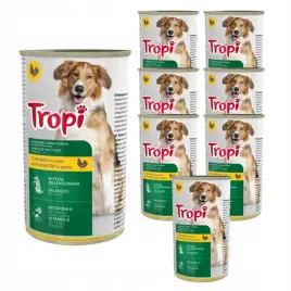 tropi-drob-mokra-karma-duza-puszka-dla-doroslego-psa-125-kg-x8-zestaw