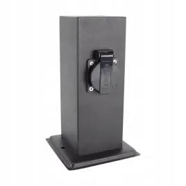struhm-slupek-ogrodowy-22cm-z-gniazdami-bez-oswietlenia-port-2x230v