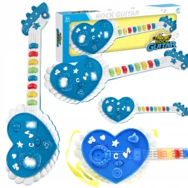 gitara-interaktywna-dla-dzieci-efekty-swietlne-serce-instrument-muzyczny