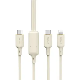 2w1-kabel-przewod-wzmacniany-sr-usb-c-usb-c-lightning-100w-1-2m-bezowy
