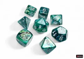 kosci-chessex-zestaw-7-1-kostek-lab-dice-lustrous-neptune-grey