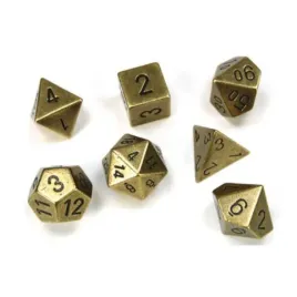 kosci-chessex-zestaw-7-kostek-solid-metal-old-brass