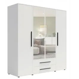 szafa-4d-garderoba-200cm-kaszmir-biala-czarna-dab-artisan-makson-gb