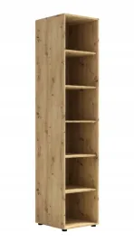 regal-45cm-kaszmir-bialy-czarny-dab-artisan-makson-gb
