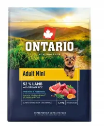 ontario-adult-mini-lamb-jagniecina-z-brazowym-ryzem-225kg