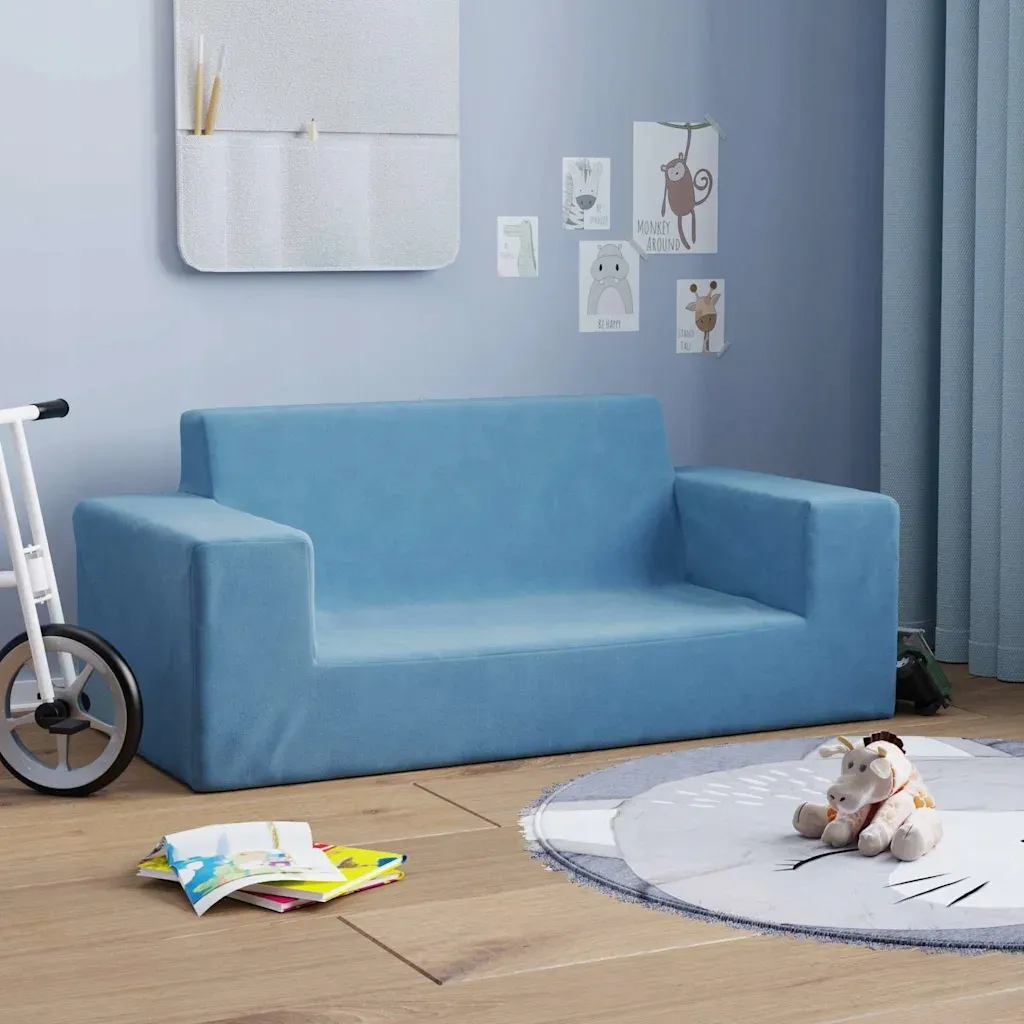 2-os-sofa-dla-dzieci-niebieska-miekki-plusz
