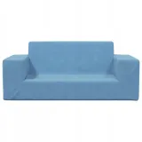2-os-sofa-dla-dzieci-niebieska-miekki-plusz-marka-vidaxl