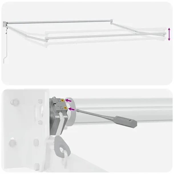 markiza-bialy-45-3-m-metal-stan-nowy-dlugosc-450-cm