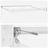 markiza-bialy-45-3-m-metal-stan-nowy-dlugosc-450-cm