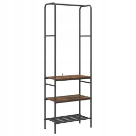 wieszak-na-ubrania-z-polkami-wedzony-dab-60-x-30-x-171-cm