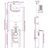 rama-montazowa-bialy-stal-stan-nowy-wysokosc-131-cm