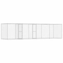 klatka-dla-psa-srebrny-600-x-200-x-200-cm-stal-galwanizowana