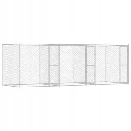 klatka-dla-psa-srebrny-600-x-200-x-200-cm-stal-galwanizowana