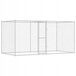 klatka-dla-psa-srebrny-400-x-200-x-256-cm-stal-galwanizowana