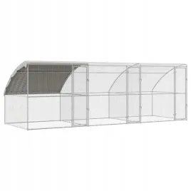 klatka-dla-kur-srebrny-600-x-200-x-198-5-cm-stal-galwanizowana
