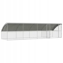 klatka-dla-kur-srebrny-800-x-200-x-198-5-cm-stal-galwanizowana