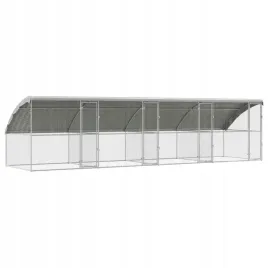 klatka-dla-kur-srebrny-800-x-200-x-198-5-cm-stal-galwanizowana