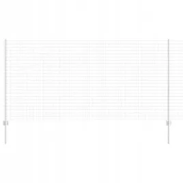 ogrodzenie-z-slupkami-srebrny-1-2-x-10-m-stal