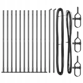 slupki-ogrodzeniowe-13-pcs-szary-o32mm-170-cm
