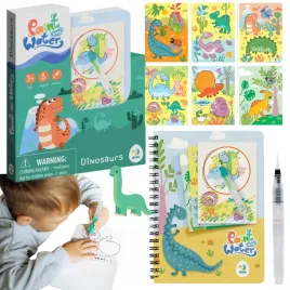 malowanie-z-woda-dinozaury-300310