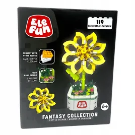 elefun-fantasy-collection-kwiatek-w-doniczce-zolty-klocki-119el