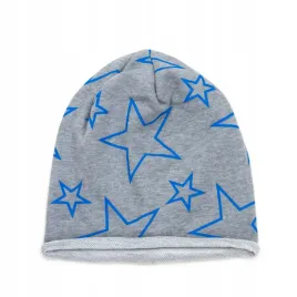czapka-zimowa-beanie-krasnal-bawelniana-gwiazdy
