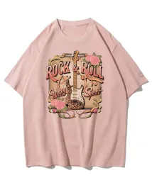 koszulka-oversize-rock-and-roll-rockowa-dusza-gitara-muzyka-rozowy-l