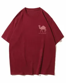 koszulka-oversize-wielbladzi-humor-smieszne-zwierzeta-bordowy-xl