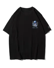 koszulka-oversize-chill-vibes-grzyb-minimalistyczna-czarny-l