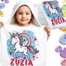 recznik-dla-dziecka-do-przedszkola-zlobka-z-imieniem-koniki-unicorn-30x50