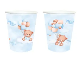 kubeczki-papierowe-misie-z-balonikami-niebieskie-250-ml-6-szt