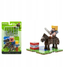 magnetyczne-klocki-edukacyjne-podstawka-figurka-zwierzeta-bron-minecraft