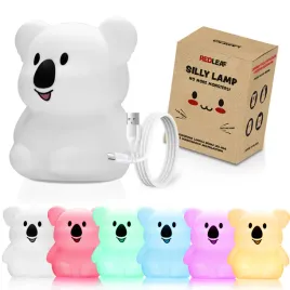 lampka-nocna-dla-dzieci-kolorowa-silikonowa-bezpieczna-rgb-koala-redleaf