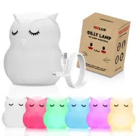 lampka-nocna-dla-dzieci-kolorowa-silikonowa-bezpieczna-sowa-owl-redleaf