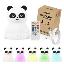 lampka-nocna-dla-dzieci-kolorowa-silikonowa-bezpieczna-rgb-pilot-panda