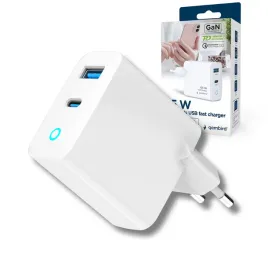 ladowarka-sieciowa-gan-usb-usb-c-65w-led-powerdelivery-qc-3-0-biala-gembird
