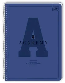 interdruk-kolozeszyt-a4-80kartek-w-linie-90g-academy-hybrid-czerwony