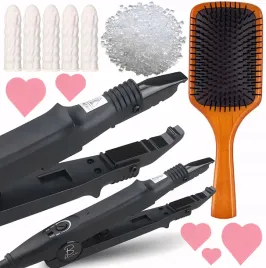 zestaw-do-przedluzania-wlosow-pasemek-zgrzewarka-keratyna-oslonki-palce