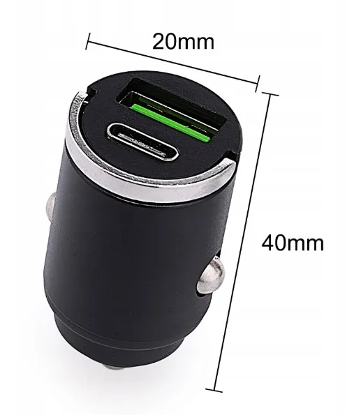 szybka-ladowarka-samochodowa-40w-usb-usb-c-supercharge