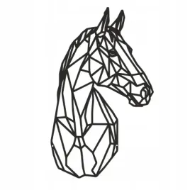 ozdoba-scienna-metalowa-decormetal-geometric-head-geometryczny-kon-30cm
