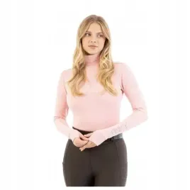 koszulka-jezdziecka-anky-mockneck-25aw-z-golfem-damska-rozowa-xxs