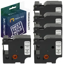 5x-tasma-zamiennik-dymo-1805430-24mm-55-m-winylowa-biala-tasma-czarny