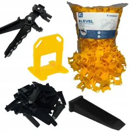 zestaw-poziomowania-ukladania-plytek-500-klipsow-1mm-100-klinow-szczypce