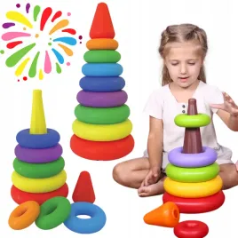 piramida-z-kolek-kolorowe-krazki-duzy-sorter-ksztalty-kolory-wielkosci