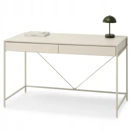 minimalistyczne-biurko-z-dwiema-szufladami-z-frezowanymi-uchytami-unif-krem