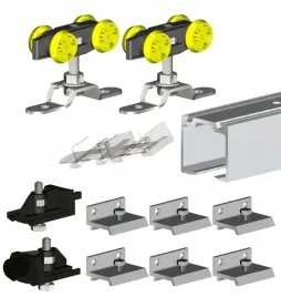 Zdjęcie produktu HERMANN 240cm - Drzwi przesuwne przejściowe 60kg + klamry H2