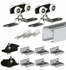 Zdjęcie produktu HERMANN 240cm - Drzwi przesuwne przejściowe 120kg + klamry H2