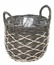 donica-ogrodowa-technorattan-szarobiala-30x15x36cm